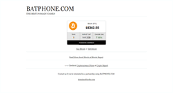 Desktop Screenshot of batphone.com